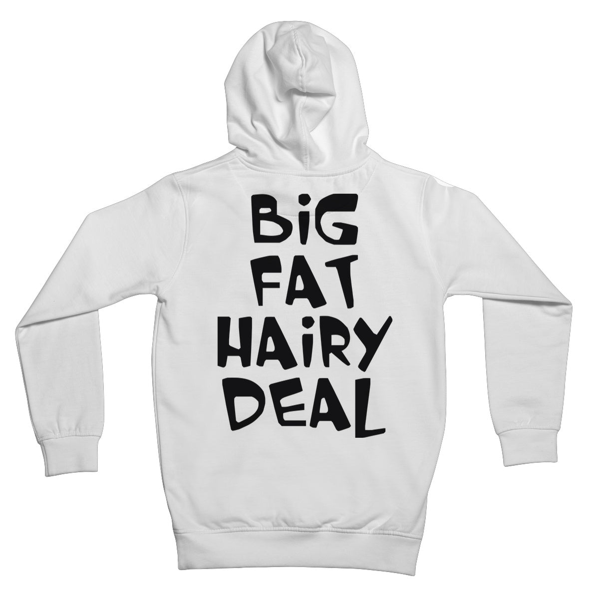 Biker Kitty - Big Fat Hairy Deal Kids Hoodie - Apparel - Bumblegee Designs