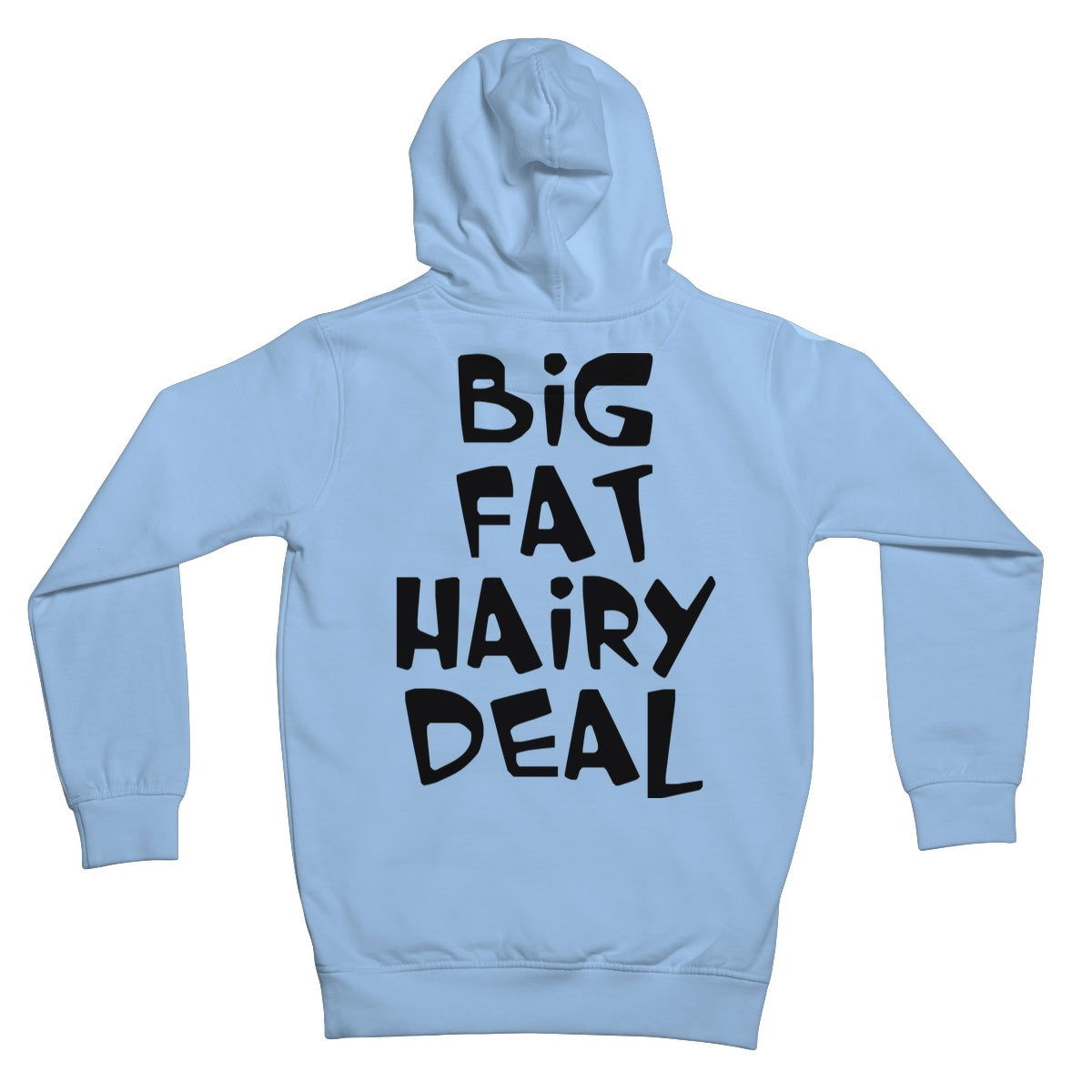Biker Kitty - Big Fat Hairy Deal Kids Hoodie - Apparel - Bumblegee Designs