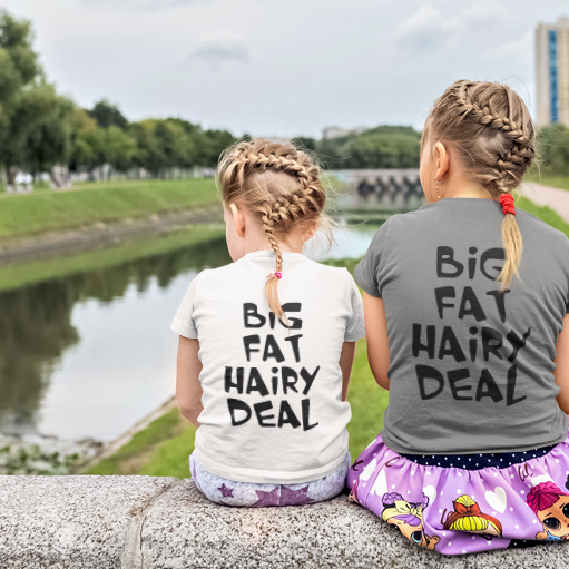 Biker Kitty - Big Fat Hairy Deal Kids T-Shirt - Apparel - Bumblegee Designs