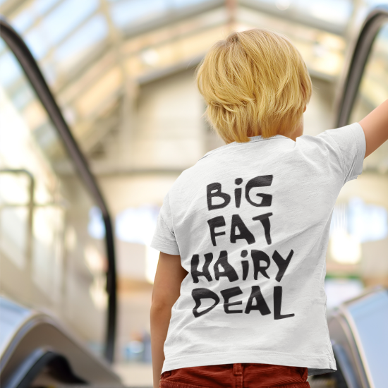Biker Kitty - Big Fat Hairy Deal Kids T-Shirt - Apparel - Bumblegee Designs