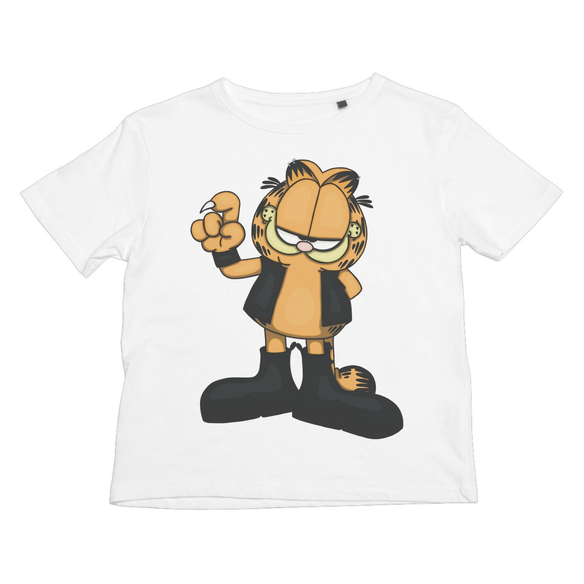 Biker Kitty - Big Fat Hairy Deal Kids T-Shirt - Apparel - Bumblegee Designs