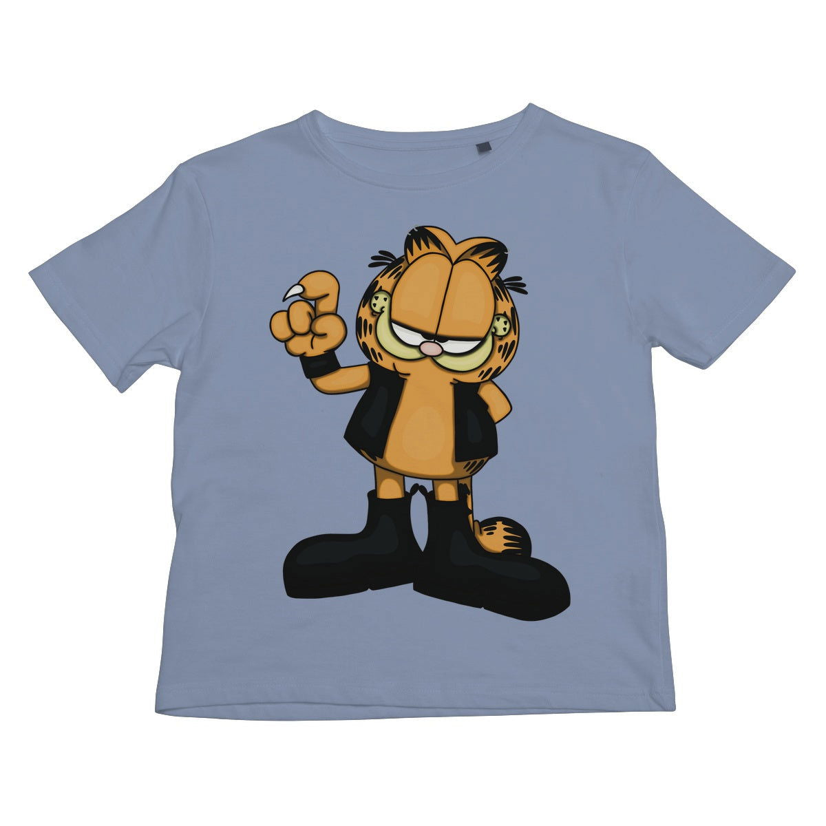 Biker Kitty - Big Fat Hairy Deal Kids T-Shirt - Apparel - Bumblegee Designs
