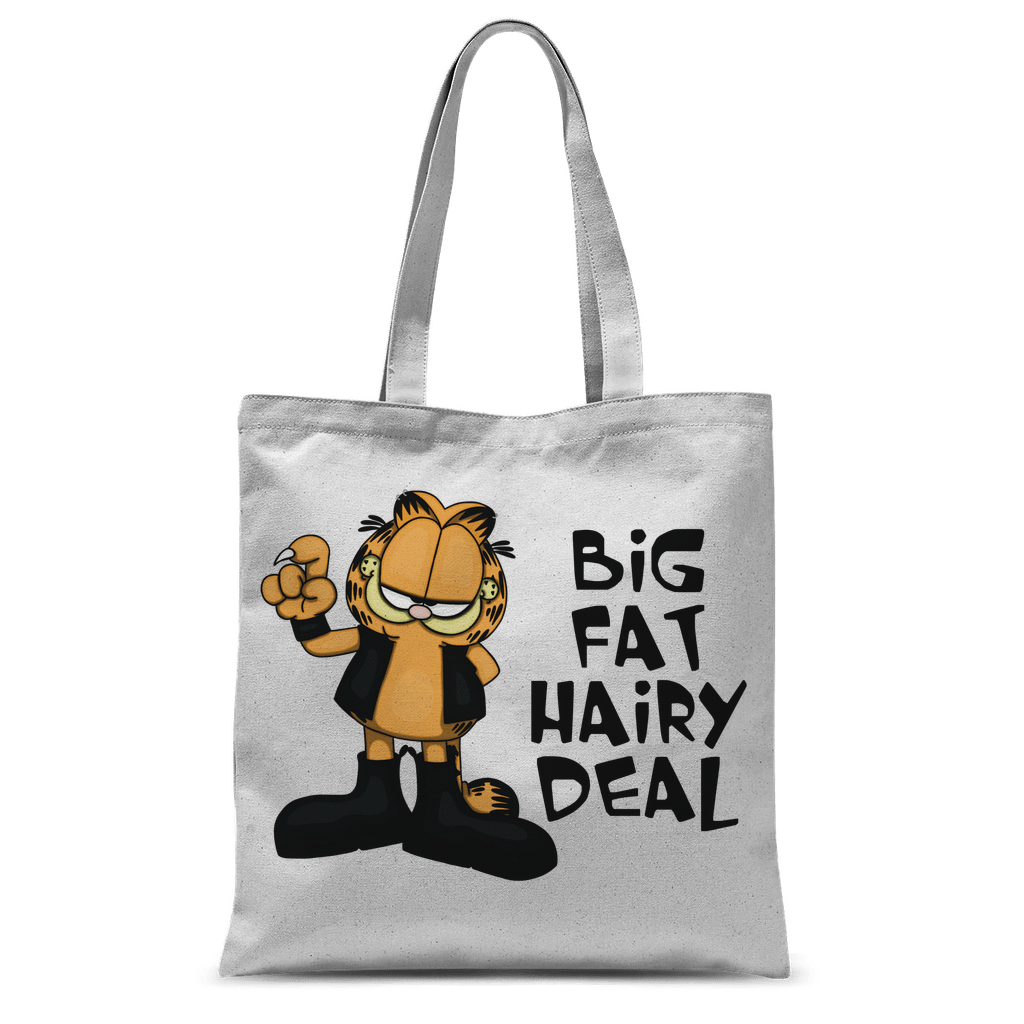 Biker Kitty - Big Fat Hairy Deal Tote Bag - Accessories - Bumblegee Designs