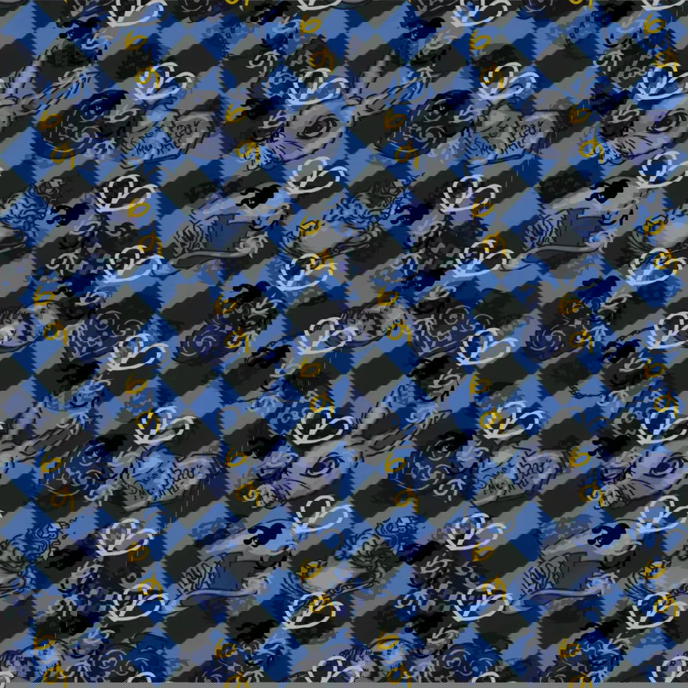 Chequered Teaparty Seamless Design - Digital Download - Bumblegee Designs