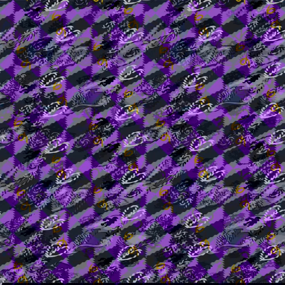 Chequered Teaparty Seamless Design - Digital Download - Bumblegee Designs