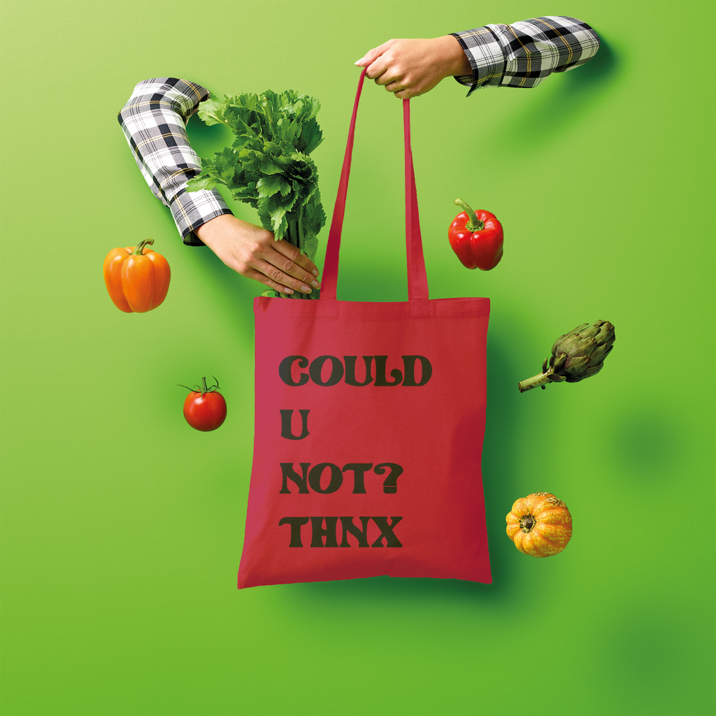 Could U Not? Thnx Tote Bag - Accessories - Bumblegee Designs