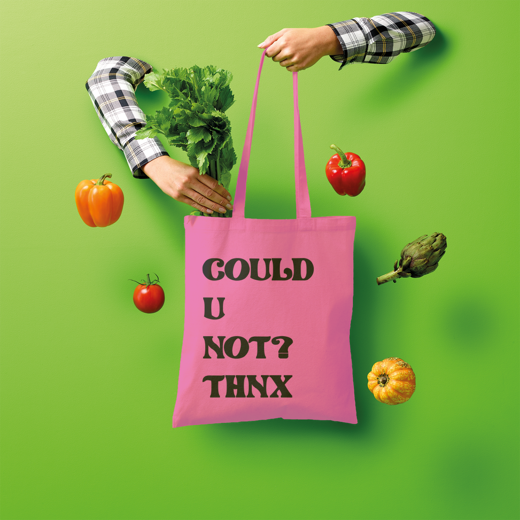 Could U Not? Thnx Tote Bag - Accessories - Bumblegee Designs