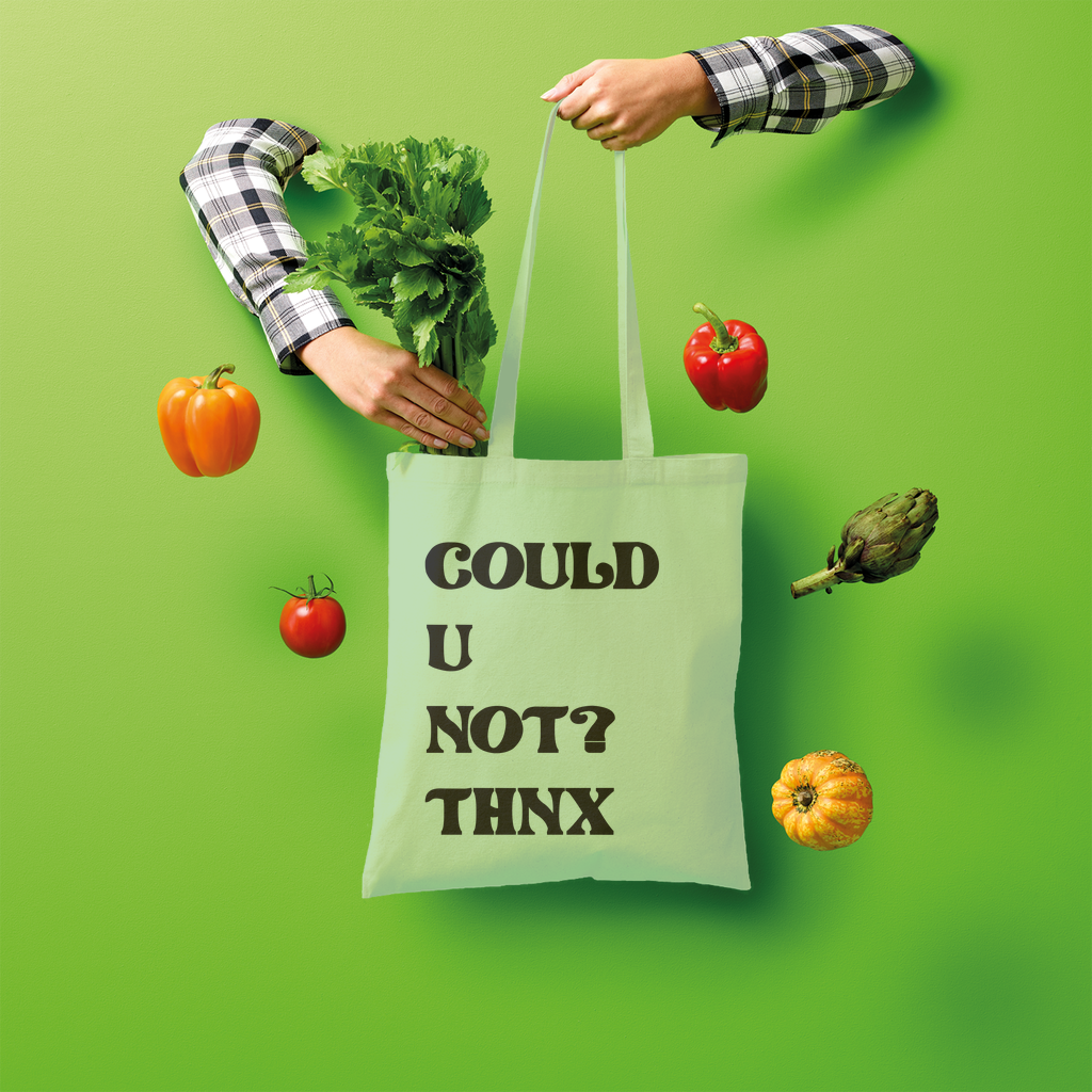 Could U Not? Thnx Tote Bag - Accessories - Bumblegee Designs