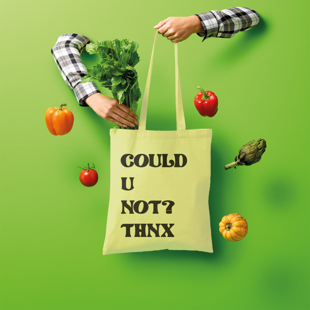 Could U Not? Thnx Tote Bag - Accessories - Bumblegee Designs