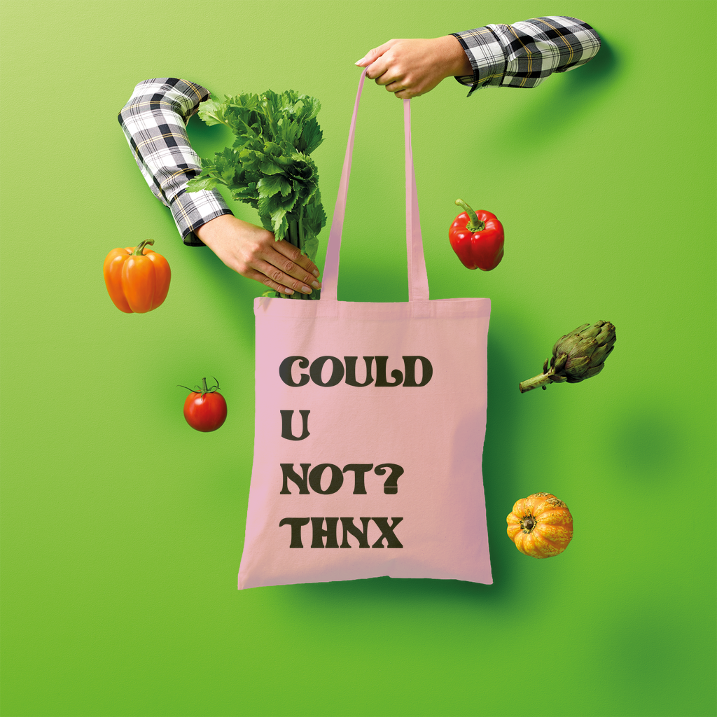 Could U Not? Thnx Tote Bag - Accessories - Bumblegee Designs