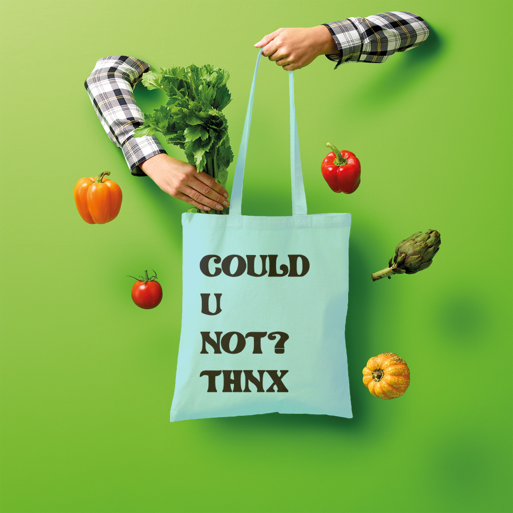 Could U Not? Thnx Tote Bag - Accessories - Bumblegee Designs