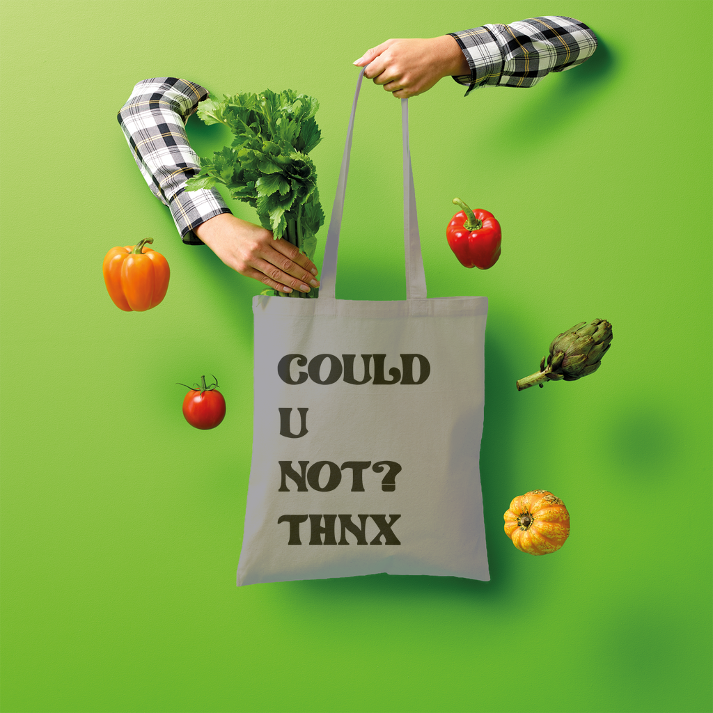 Could U Not? Thnx Tote Bag - Accessories - Bumblegee Designs