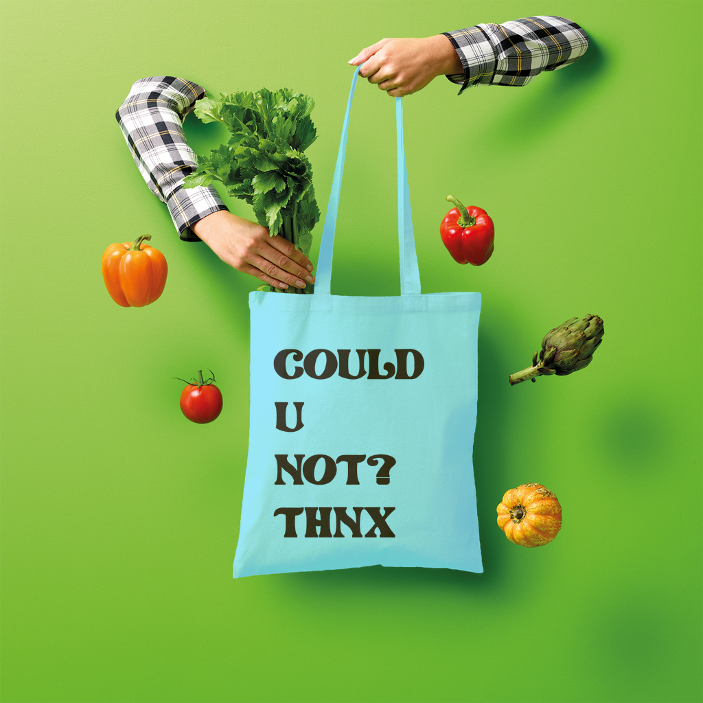 Could U Not? Thnx Tote Bag - Accessories - Bumblegee Designs