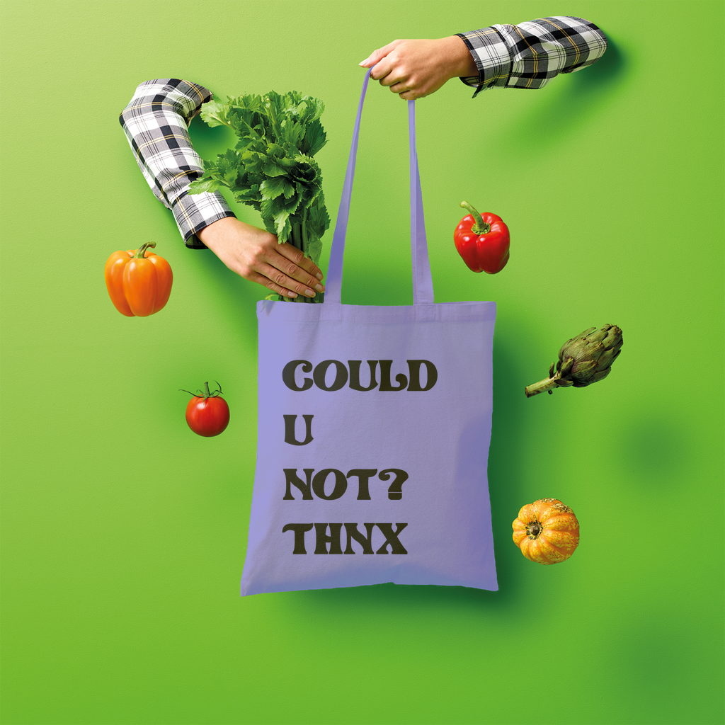 Could U Not? Thnx Tote Bag - Accessories - Bumblegee Designs