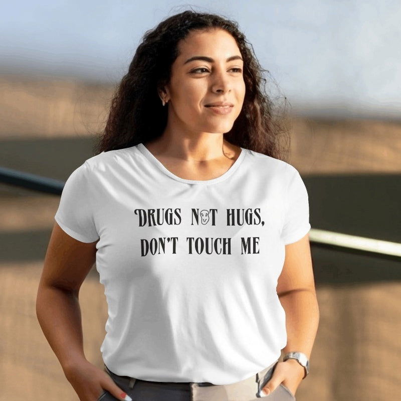Drugs Not Hugs T-Shirt - Apparel - Bumblegee Designs