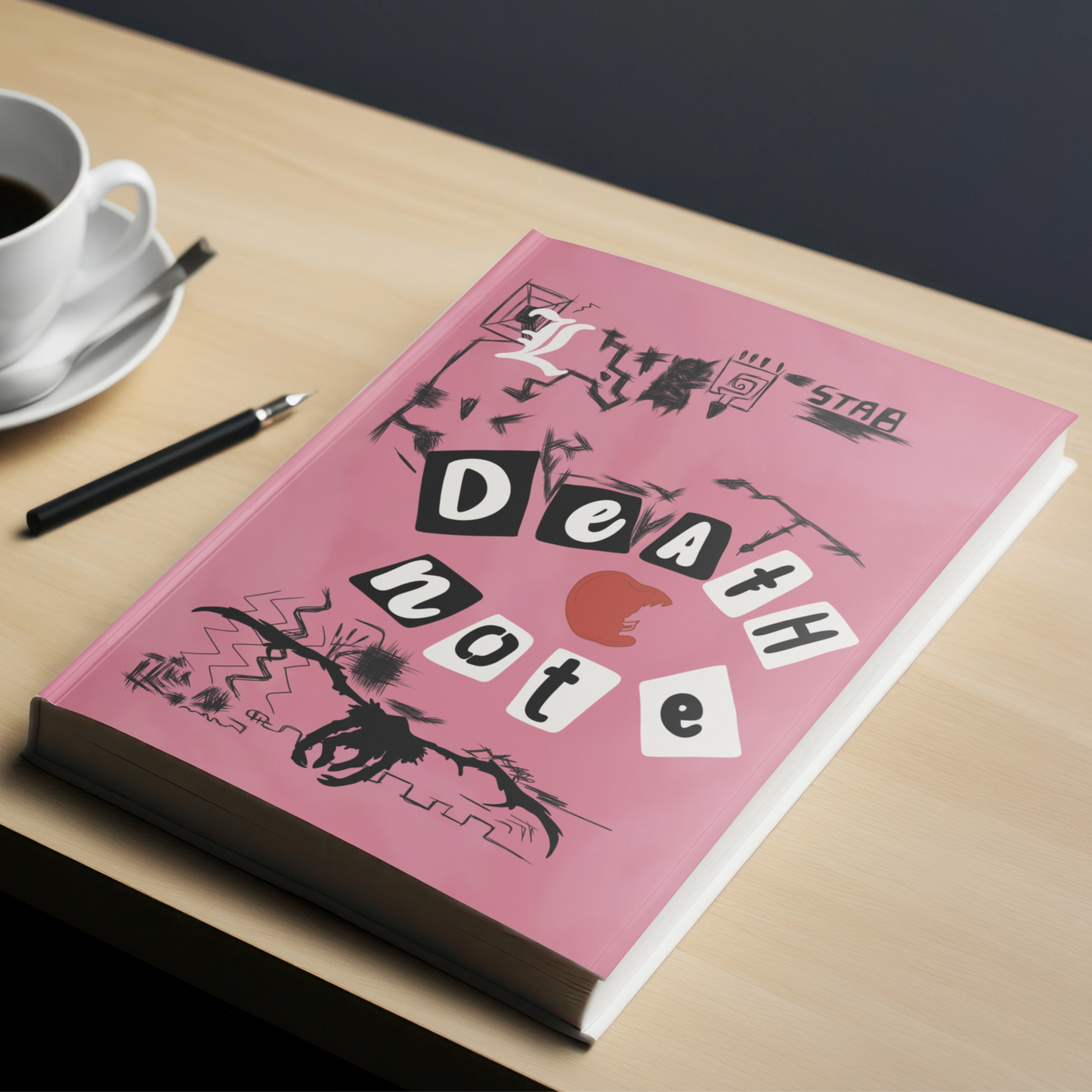 Execution List Hardback Notebook - Stationery - Bumblegee Designs