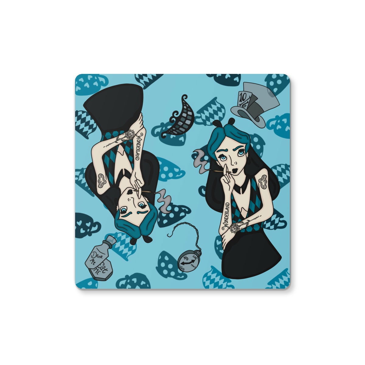 Lost Girl Coaster - Homeware - Bumblegee Designs