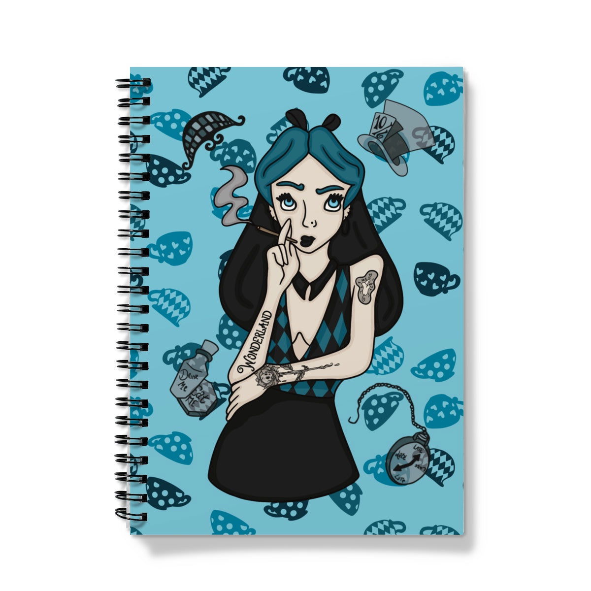 Lost Girl Ringbound Notebook - Stationery - Bumblegee Designs