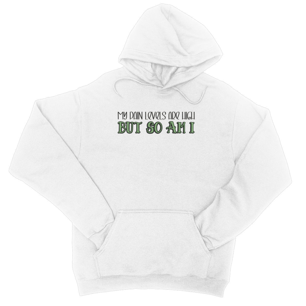 My Pain Levels Are High Hoodie - Apparel - Bumblegee Designs