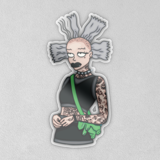 Punk Doll Sticker - Stickers - Bumblegee Designs