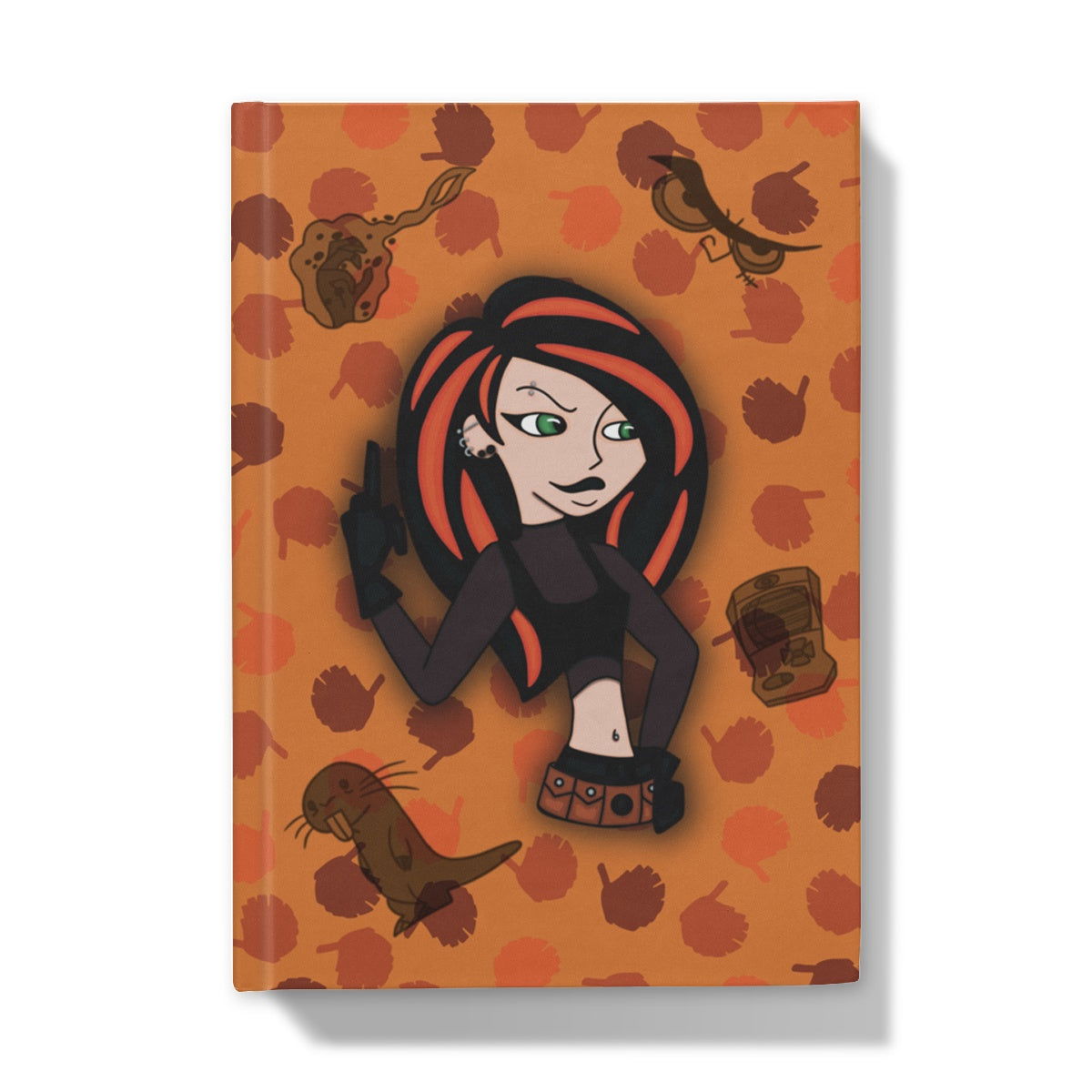 Rogue Spy Hardback Notebook - Stationery - Bumblegee Designs
