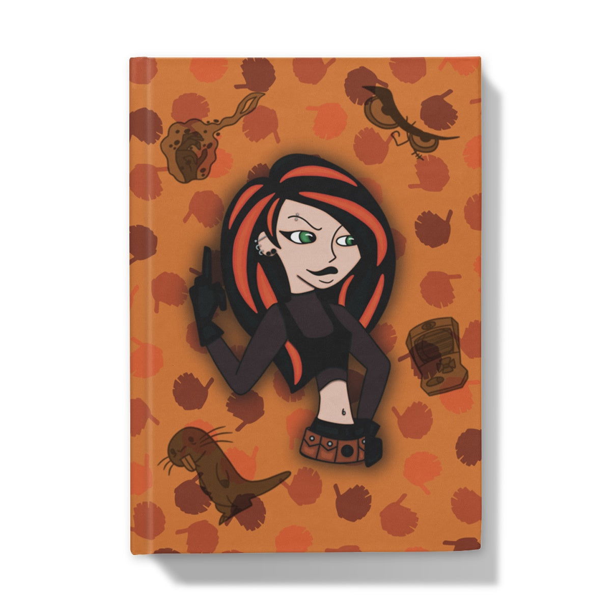 Rogue Spy Hardback Notebook - Stationery - Bumblegee Designs