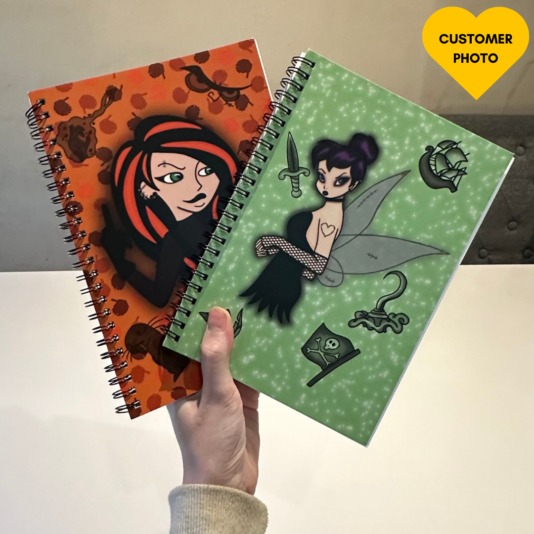 Rogue Spy Ringbound Notebook - Stationery - Bumblegee Designs