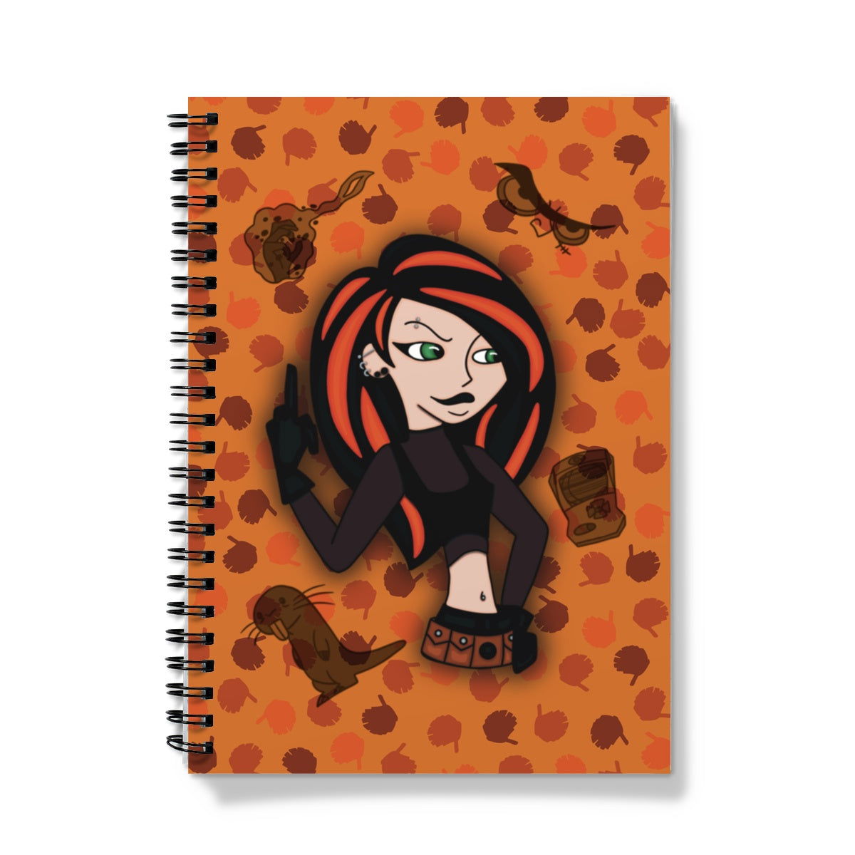 Rogue Spy Ringbound Notebook - Stationery - Bumblegee Designs