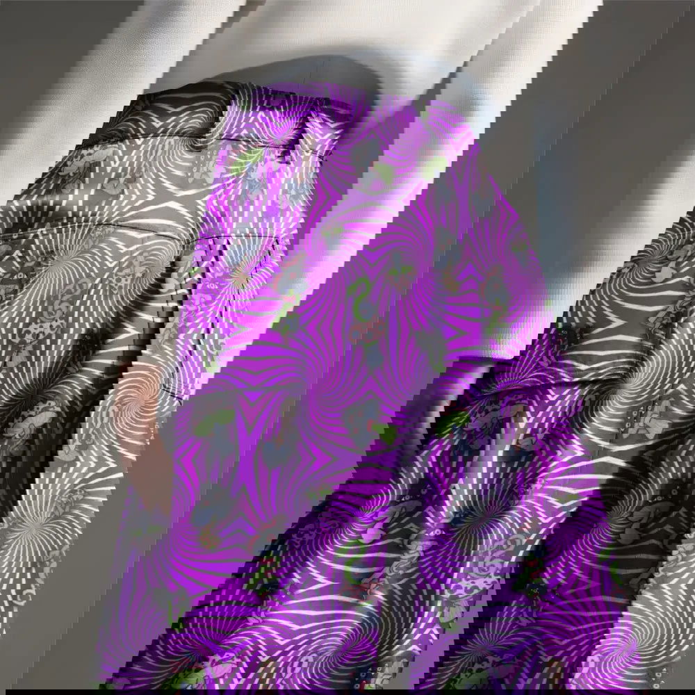 Snakes N Shrooms Seamless Design - Digital Download - Bumblegee Designs