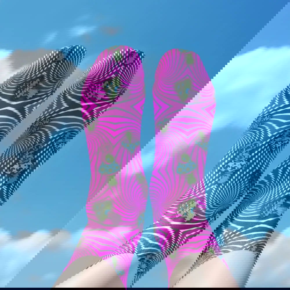 Snakes N Shrooms Seamless Design - Digital Download - Bumblegee Designs