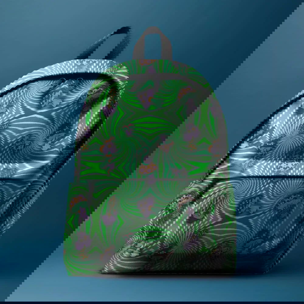 Snakes N Shrooms Seamless Design - Digital Download - Bumblegee Designs