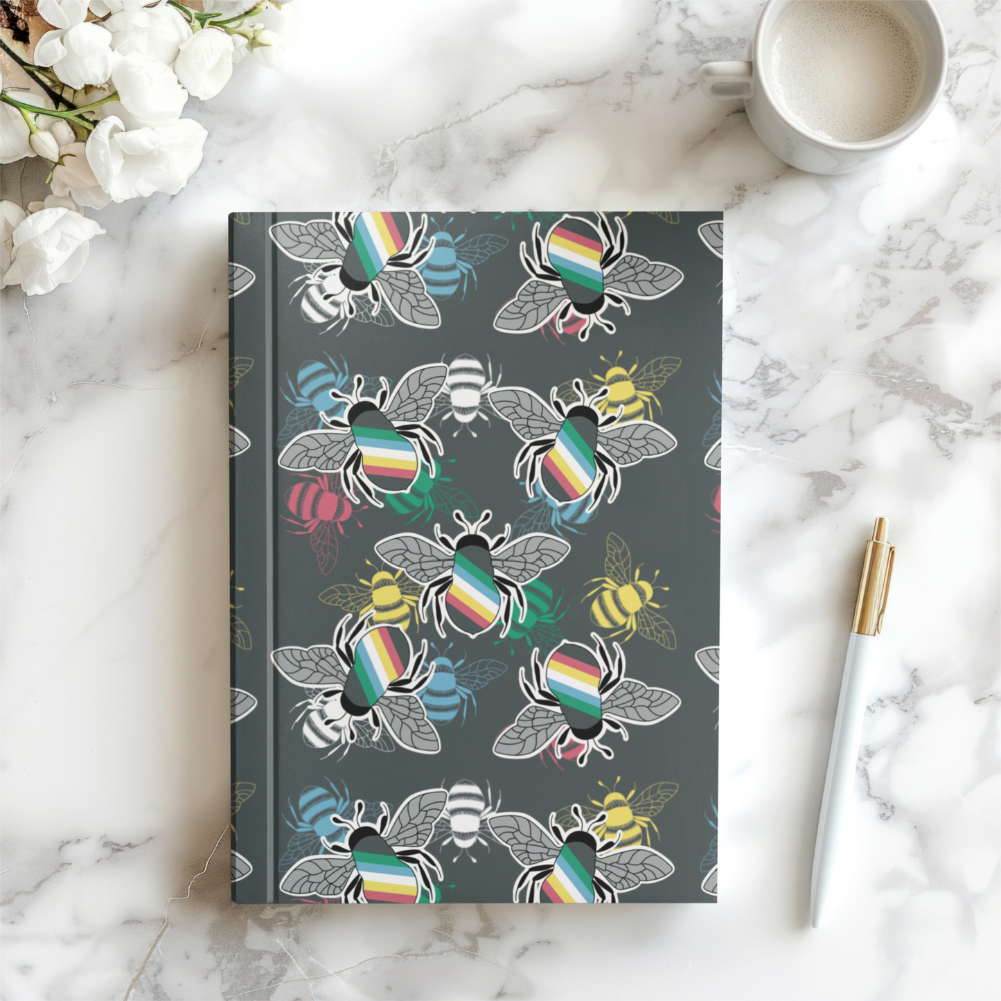 More Than A DisabiliBee Hardback Notebook