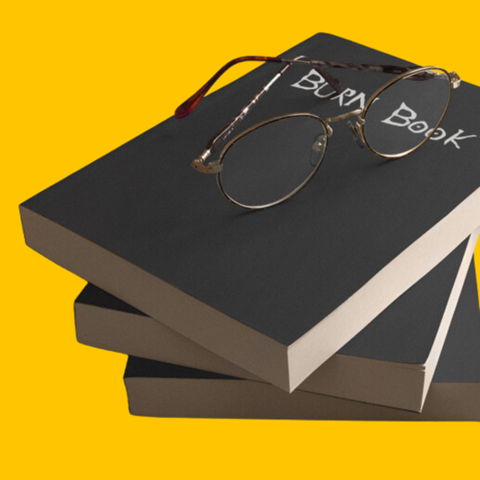 Fire Diary Hardback Notebook - Stationery - Bumblegee Designs