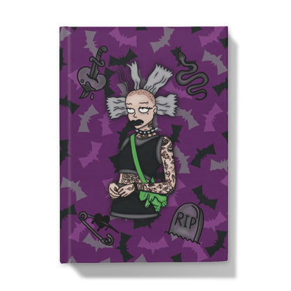 Punk Doll Hardback Notebook - Stationery - Bumblegee Designs