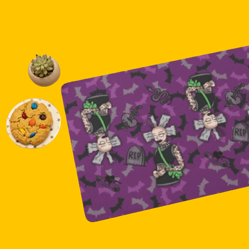Punk Doll Placemat - Homeware - Bumblegee Designs