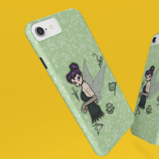 Rebel Fairy Tough Phone Case - Phone & Tablet Cases - Bumblegee Designs