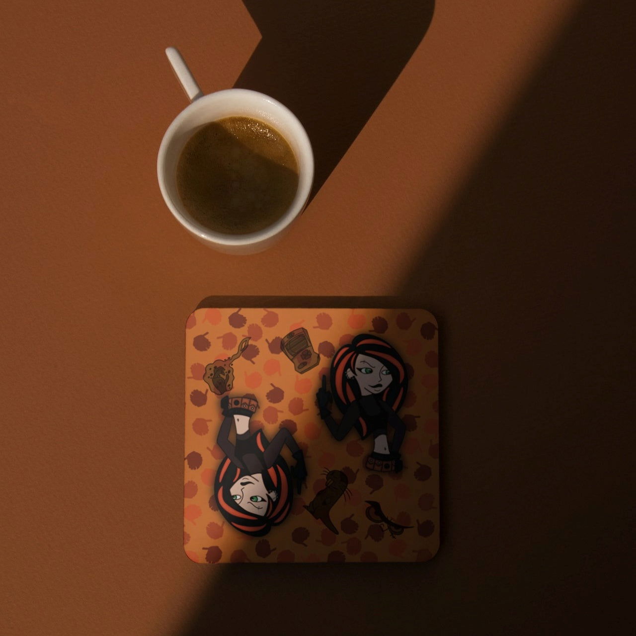 Rogue Spy Coaster - Homeware - Bumblegee Designs