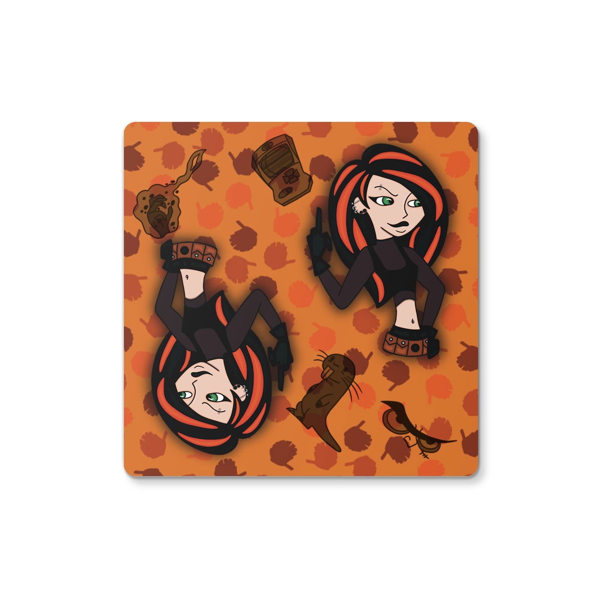 Rogue Spy Coaster - Homeware - Bumblegee Designs