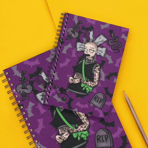 Punk Doll Ringbound Notebook