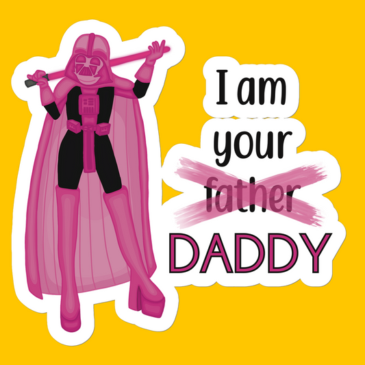 Dark Slayder - I am your DADDY Sticker