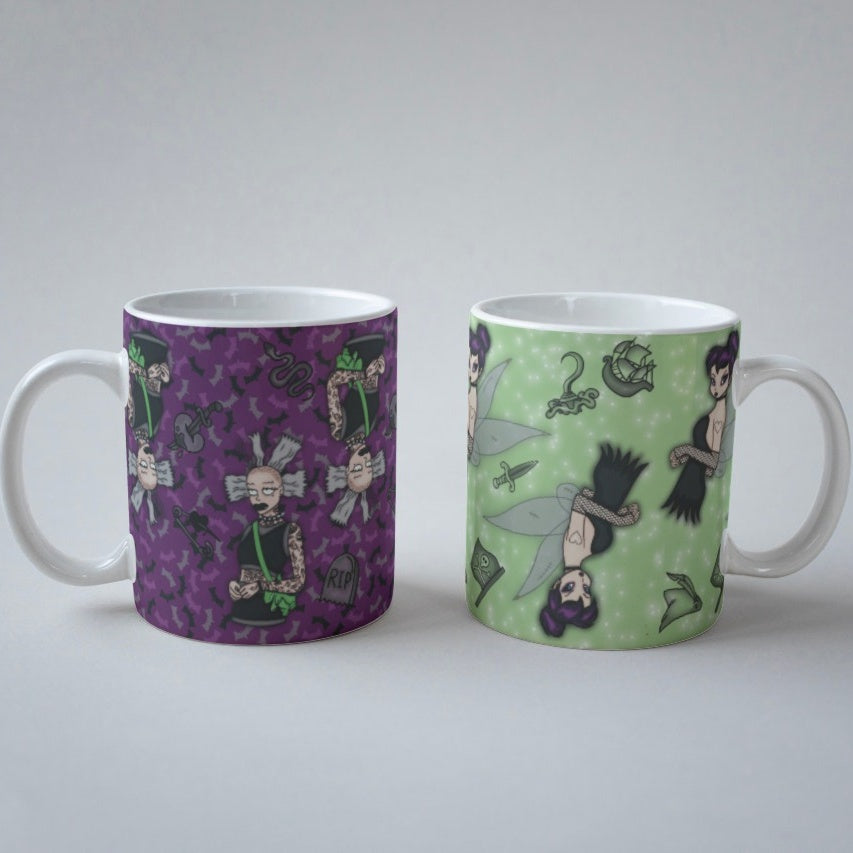 Rebel Fairy Mug - Homeware - Bumblegee Designs